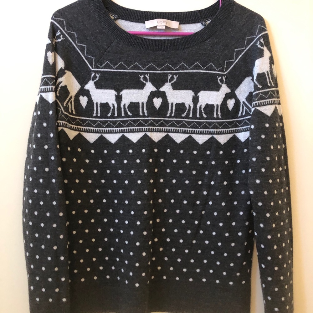 Reindeer sweater